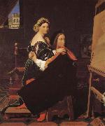 Jean-Auguste Dominique Ingres Lafier and Finalina Germany oil painting artist